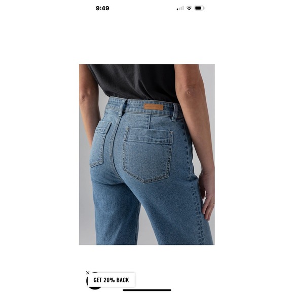 Sanctuary MARINE EXTENDED STANDARD RISE JEANS Full Length SZ 26 - Picture 2 of 16